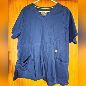 Navy Blue Scrub Top by Dickies